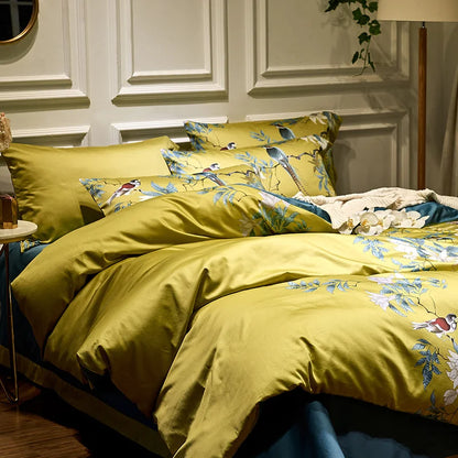 Housse de couette en satin de coton confortable