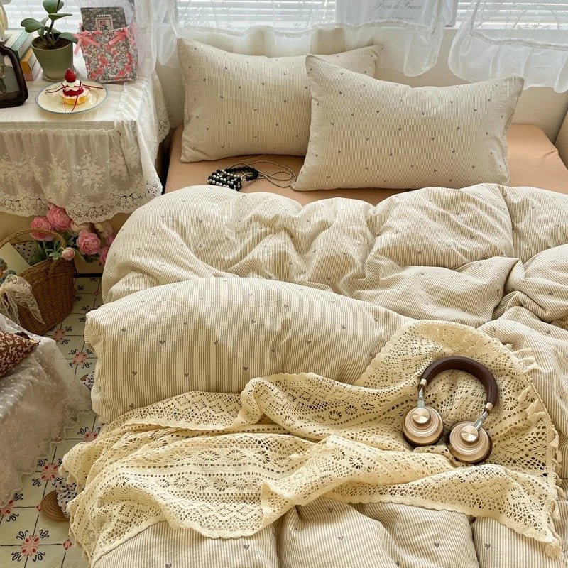 Housse de couette, enfance douce