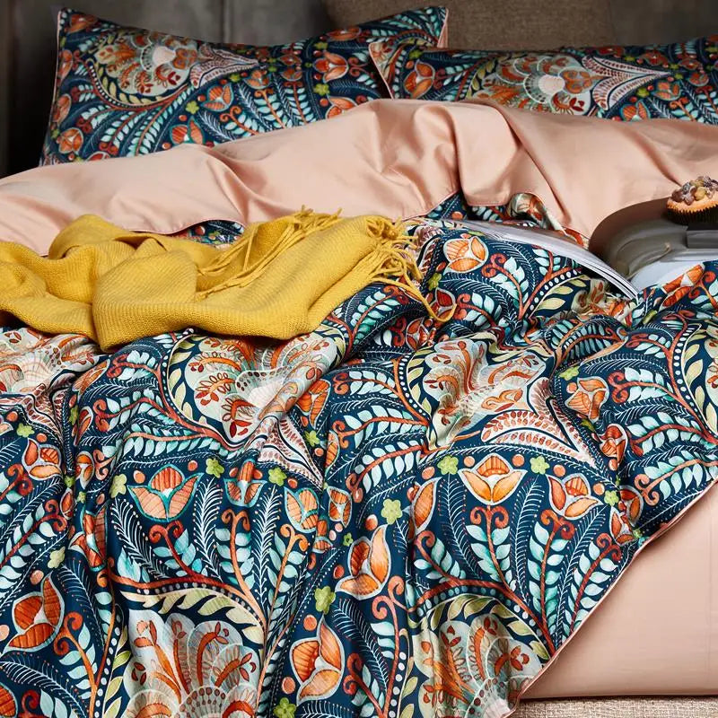 Housse de couette satin de coton zoom