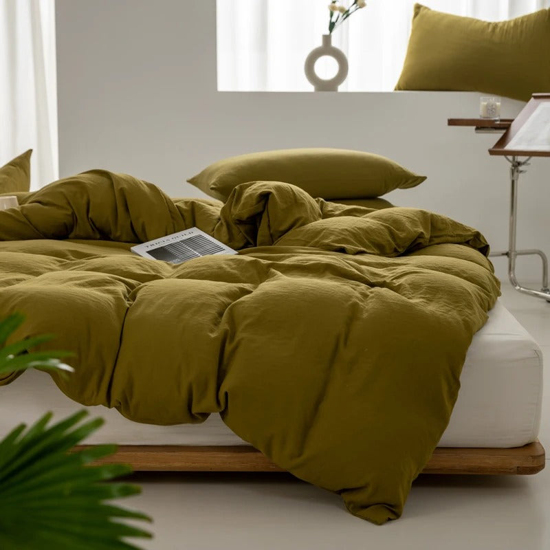 Housse couette 140x200 | Coton Soyeux