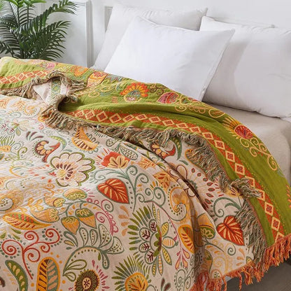 Couvre-lit | Bohème chic respirant