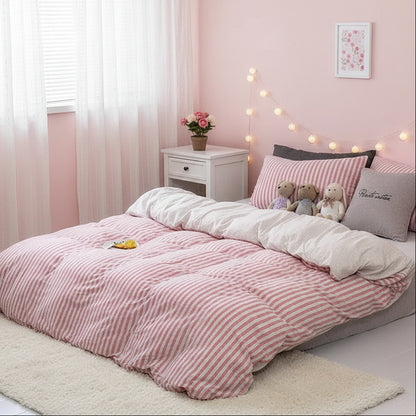 Parure de lit enfant rose